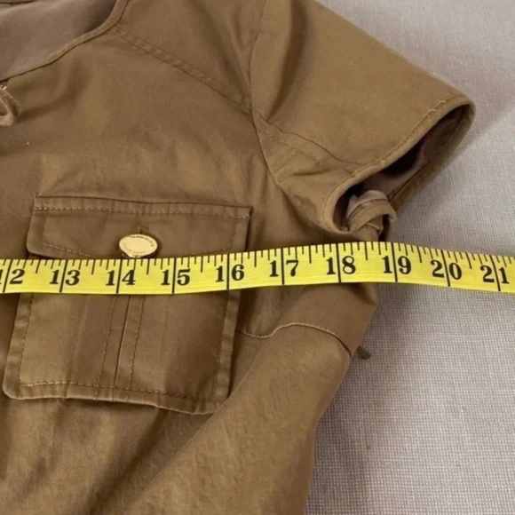 Like New Tory Burch Safari Dress Size 8 - Picture 5 of 10